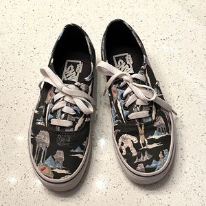 Vans Star Wars Dark Side Planet Hoth shoes 3.5 5